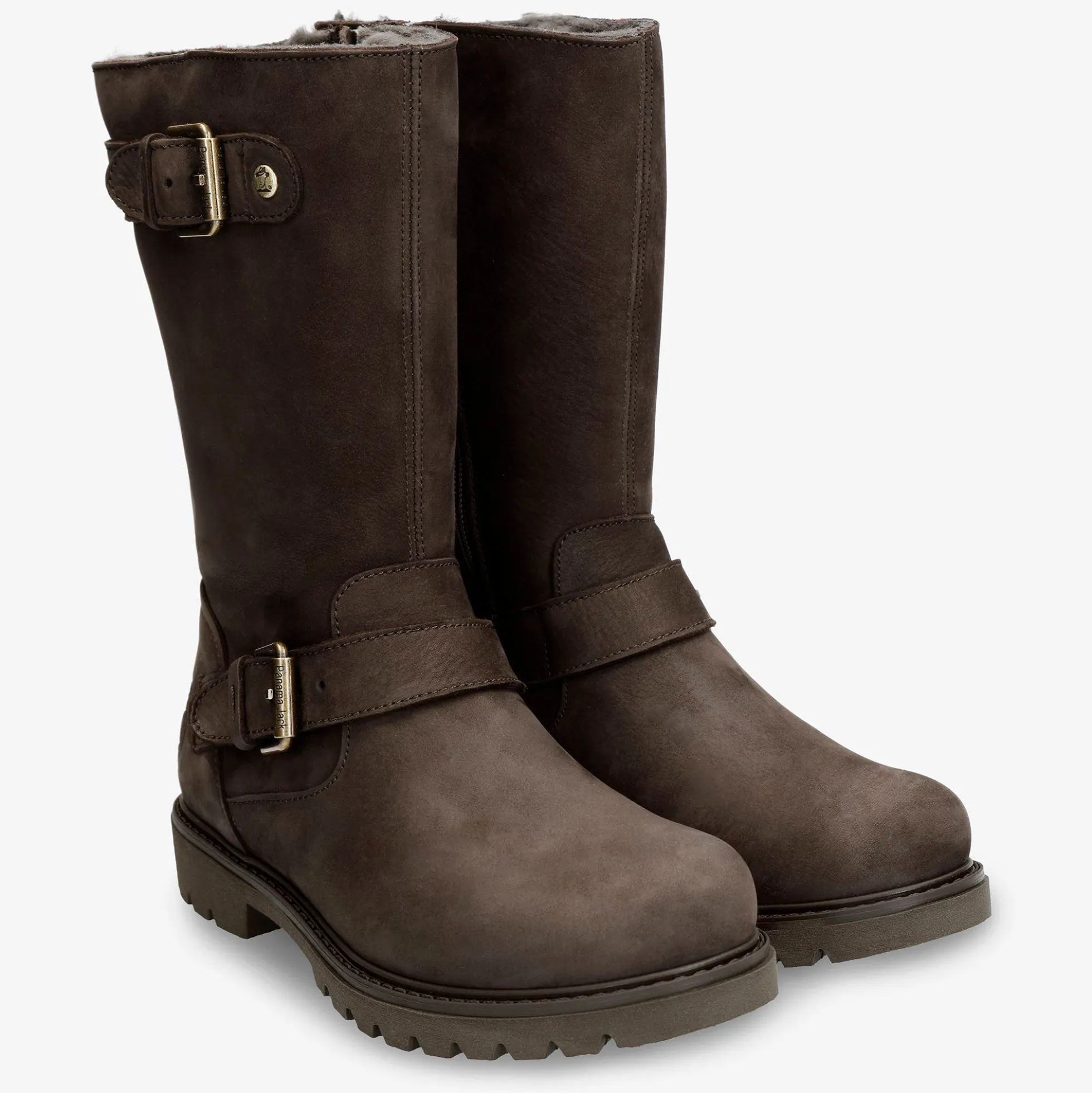 Fergie Igloo Botas de piel con forro interior de pelo natural.