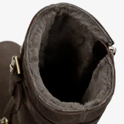 Fergie Igloo Botas de piel con forro interior de pelo natural.