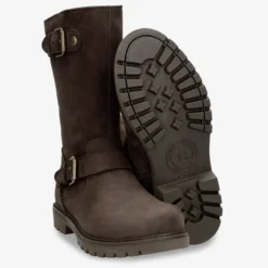 Fergie Igloo Botas de piel con forro interior de pelo natural.