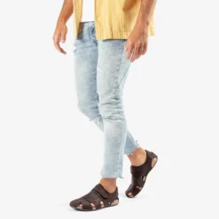 Fletcher Basics Sandalias de piel con forro interior de piel.