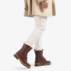 Frisia Botas de piel con forro interior de pelo.