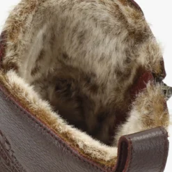 Frisia Botas de piel con forro interior de pelo.