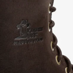 Frisia Botas de piel con forro interior de pelo.