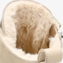 Frisia Botas de piel con forro interior de pelo.