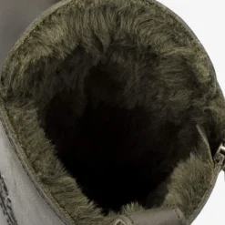 Frisia Botas de piel con forro interior de pelo.