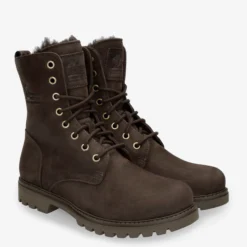 Frisia Igloo Botas de piel con forro interior de pelo natural.