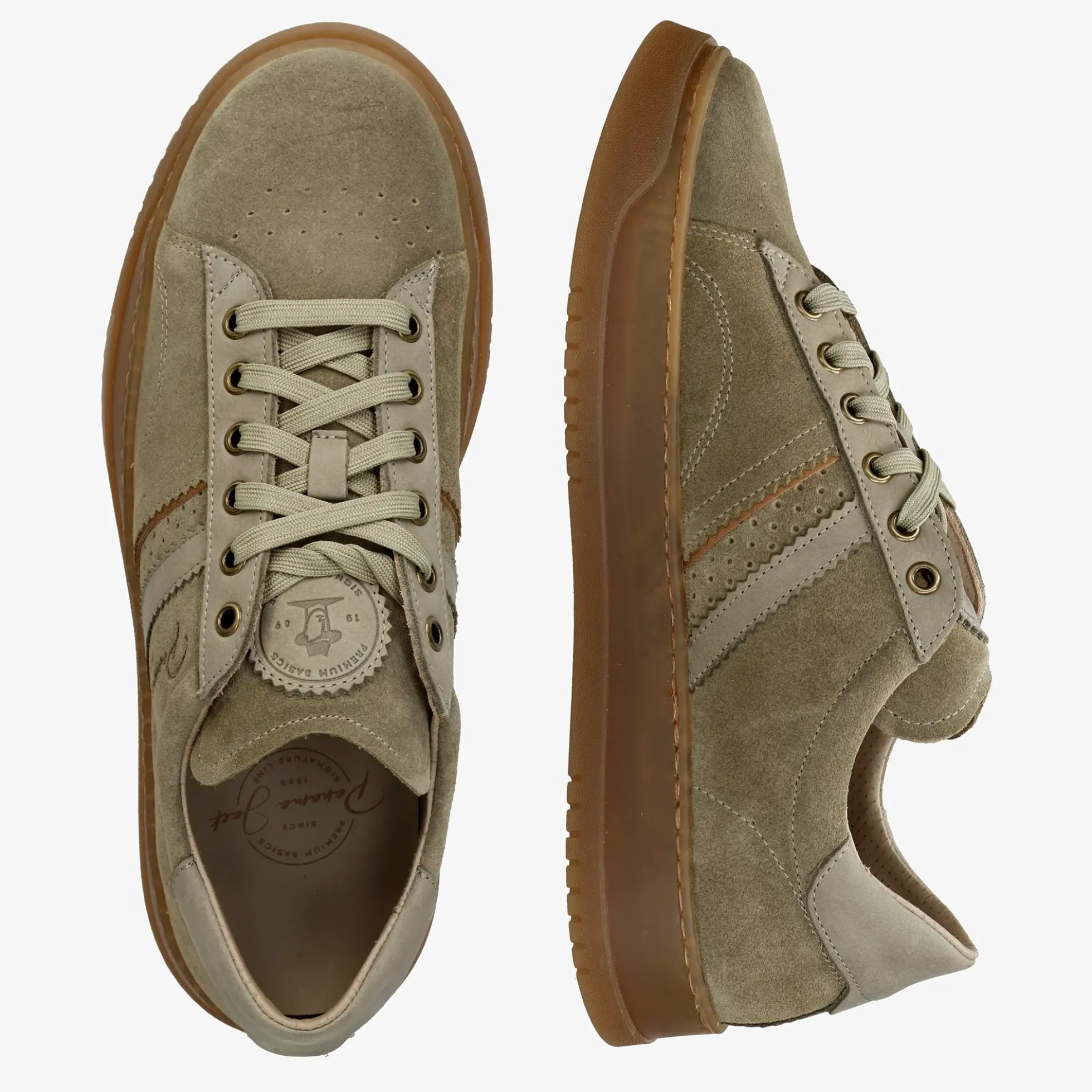 Game Sneakers de piel con forro interior de piel.