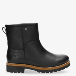 Grace Botas de piel con forro interior de pelo.