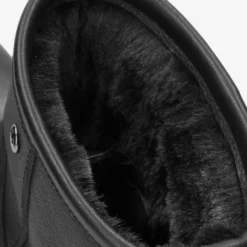 Grace Botas de piel con forro interior de pelo.
