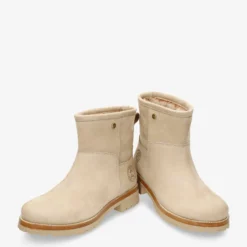 Grace Botas de piel con forro interior de pelo.