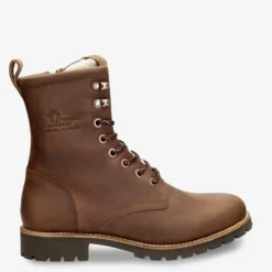 Ibi Botas de piel con forro interior de pelo.