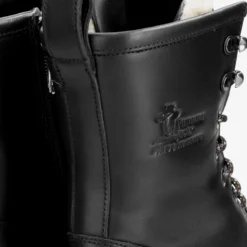 Ibi Botas de piel con forro interior de pelo.