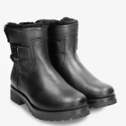 Javea Botas de piel con forro interior de pelo.