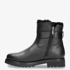 Javea Botas de piel con forro interior de pelo.