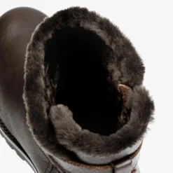 Javea Igloo Botas de piel con forro interior de pelo natural.
