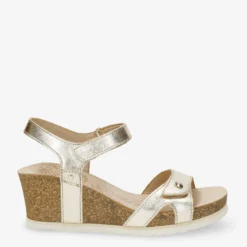 Julia Shine Sandalias de piel con forro interior de piel.