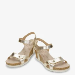 Julia Shine Sandalias de piel con forro interior de piel.