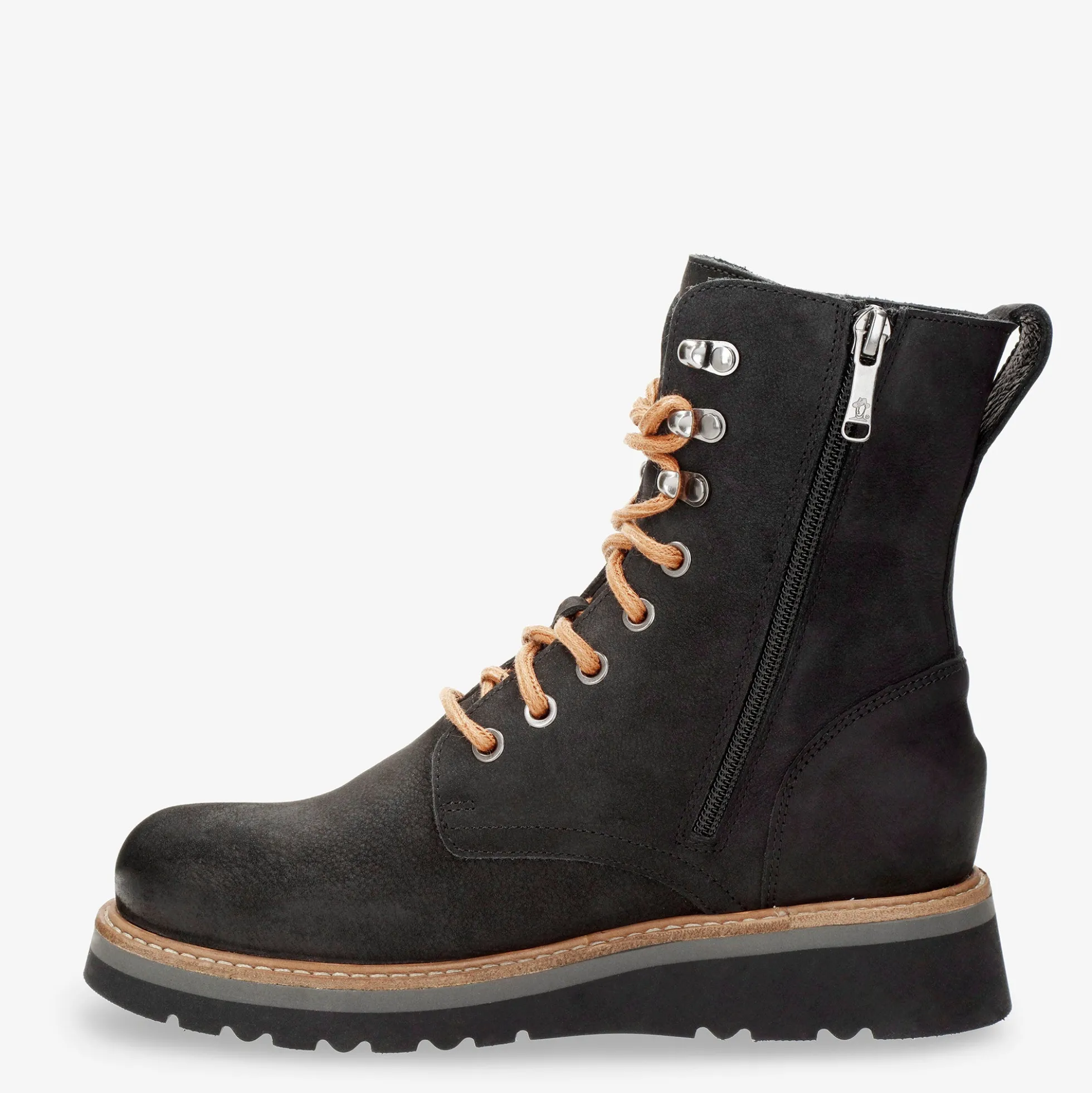 Keila Botas de piel con forro interior de piel.