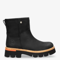 Laia Botas de piel con forro interior de pelo.