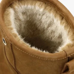 Laia Botas de piel con forro interior de pelo.
