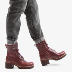 Padma Botas de piel con forro interior de pelo.