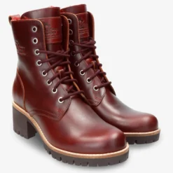 Padma Botas de piel con forro interior de pelo.