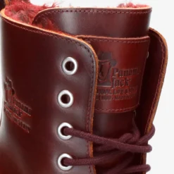 Padma Botas de piel con forro interior de pelo.