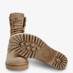 Padma Botas de piel con forro interior de pelo.