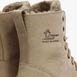 Padma Botas de piel con forro interior de pelo.