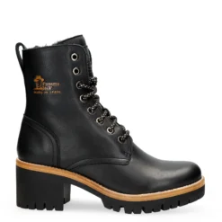 Padma Botas de piel con forro interior de pelo.