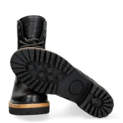 Padma Botas de piel con forro interior de pelo.