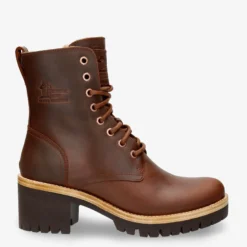 Padma Botas de piel con forro interior de pelo.
