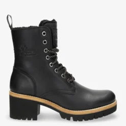 Padma Igloo Botas de piel con forro interior de pelo natural.