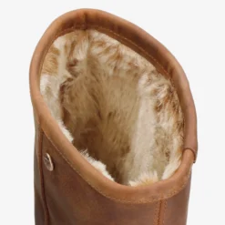 Patricia Botas de piel con forro interior de pelo.