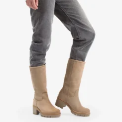 Patricia Botas de piel con forro interior de pelo.