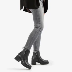 Pauline Gtx Botín de piel con forro interior de Gore-Tex®.