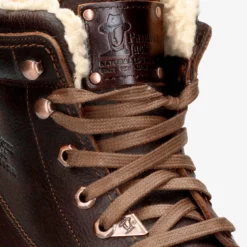 P03 Aviator Botas de piel con forro interior de algodón.