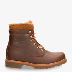 P03 Aviator Igloo Botas de piel con forro interior de pelo natural.