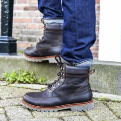Polop Botas de piel con forro interior de piel.