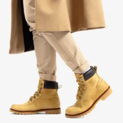 Polop Botas de piel con forro interior de piel.