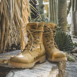 Route Boot Botas de piel con forro interior de tejido.