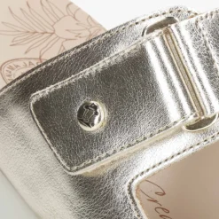 Sade Shine Sandalias de piel con forro interior de piel.