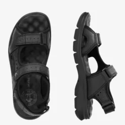 Salton Sandalias de piel con forro interior de lycra.