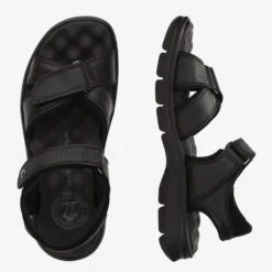 Sanders Sandalias de piel con forro interior de lycra.