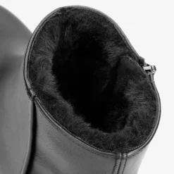 Sax Botín de piel con forro interior de pelo.