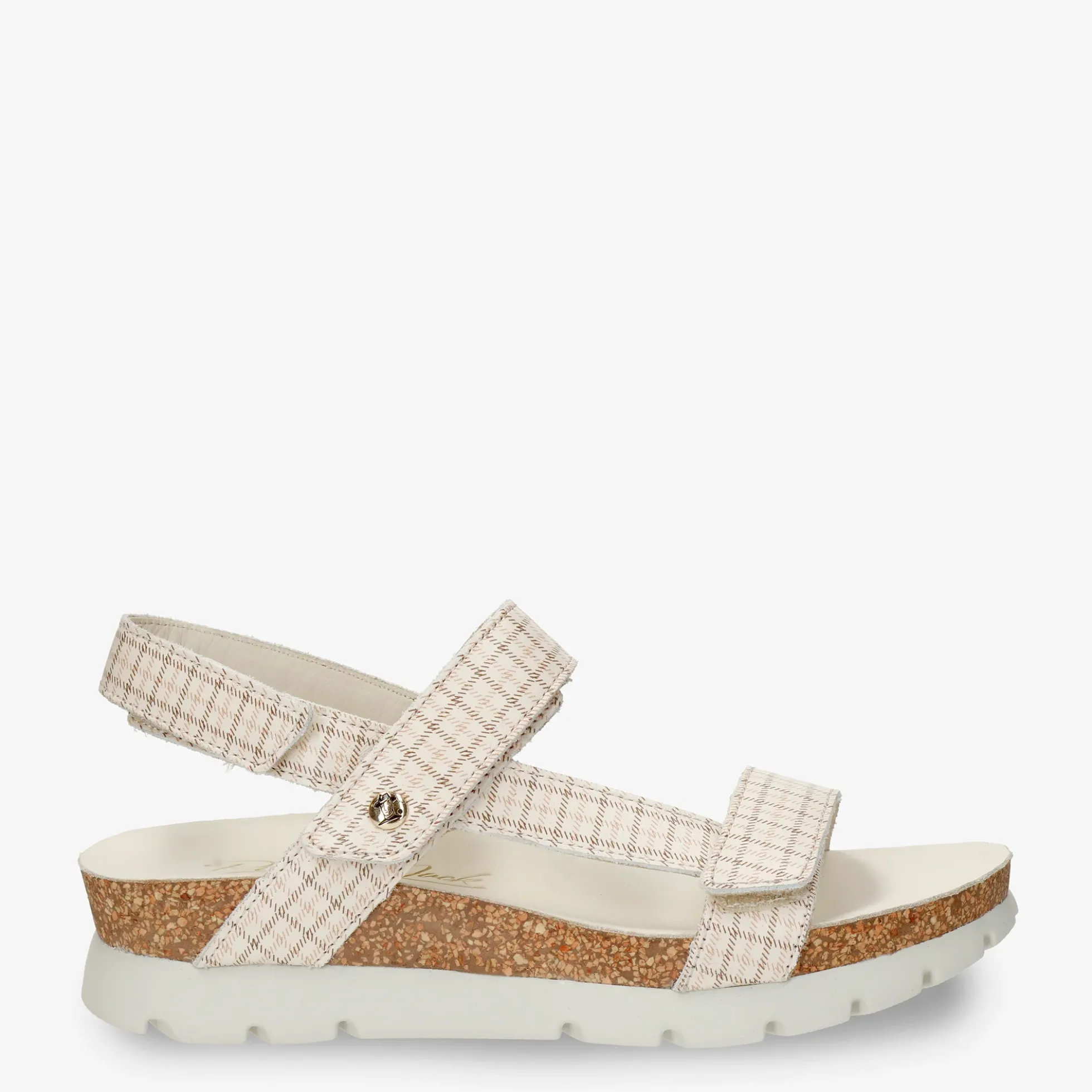 Selma Plaid Sandalias de piel con forro interior de piel.