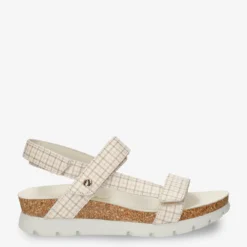 Selma Plaid Sandalias de piel con forro interior de piel.