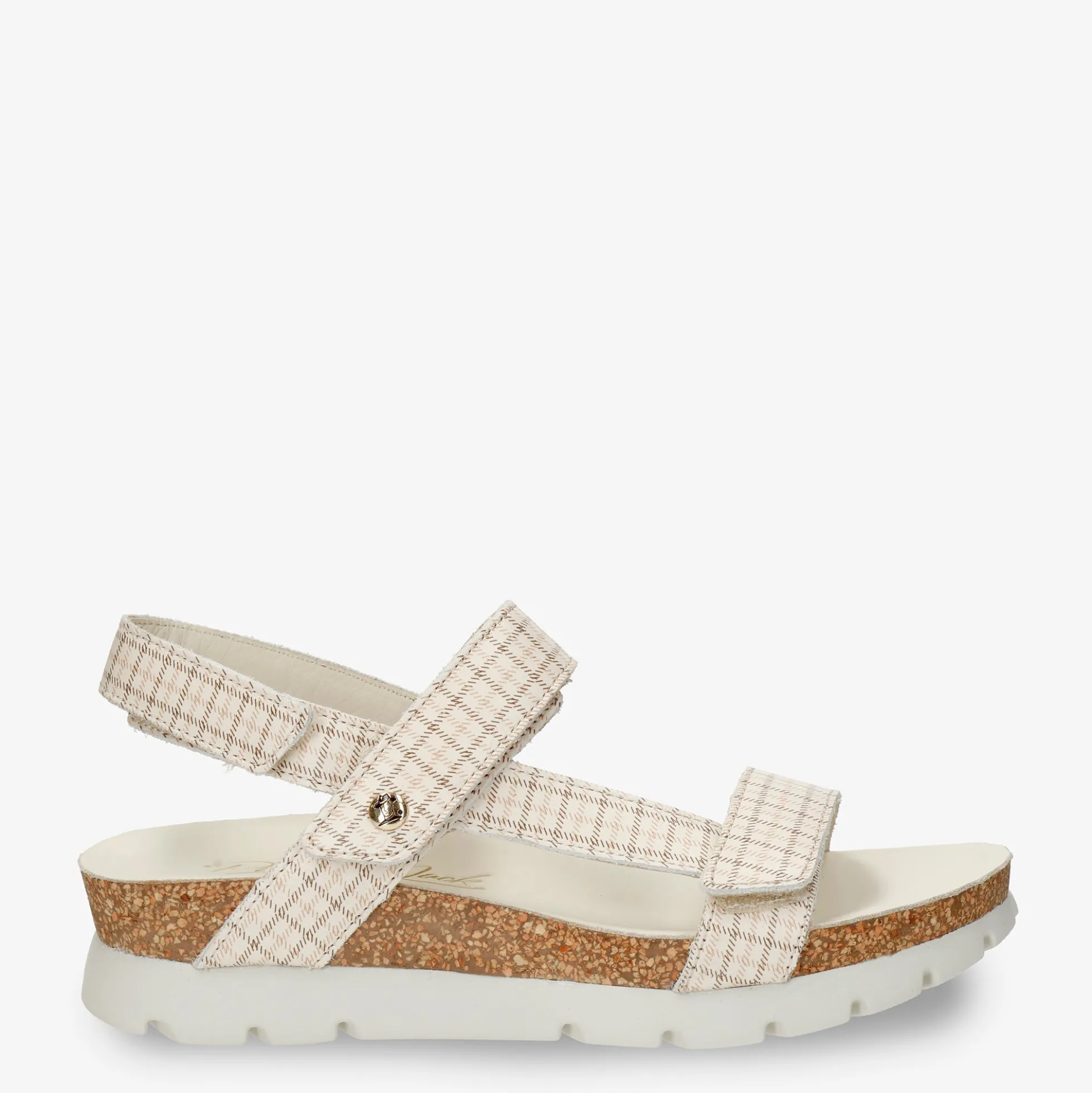 Selma Plaid Sandalias de piel con forro interior de piel.
