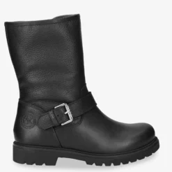 Singapur Botas de piel con forro interior de pelo.