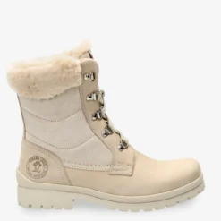 Tuscani Botas de piel con forro interior de pelo.